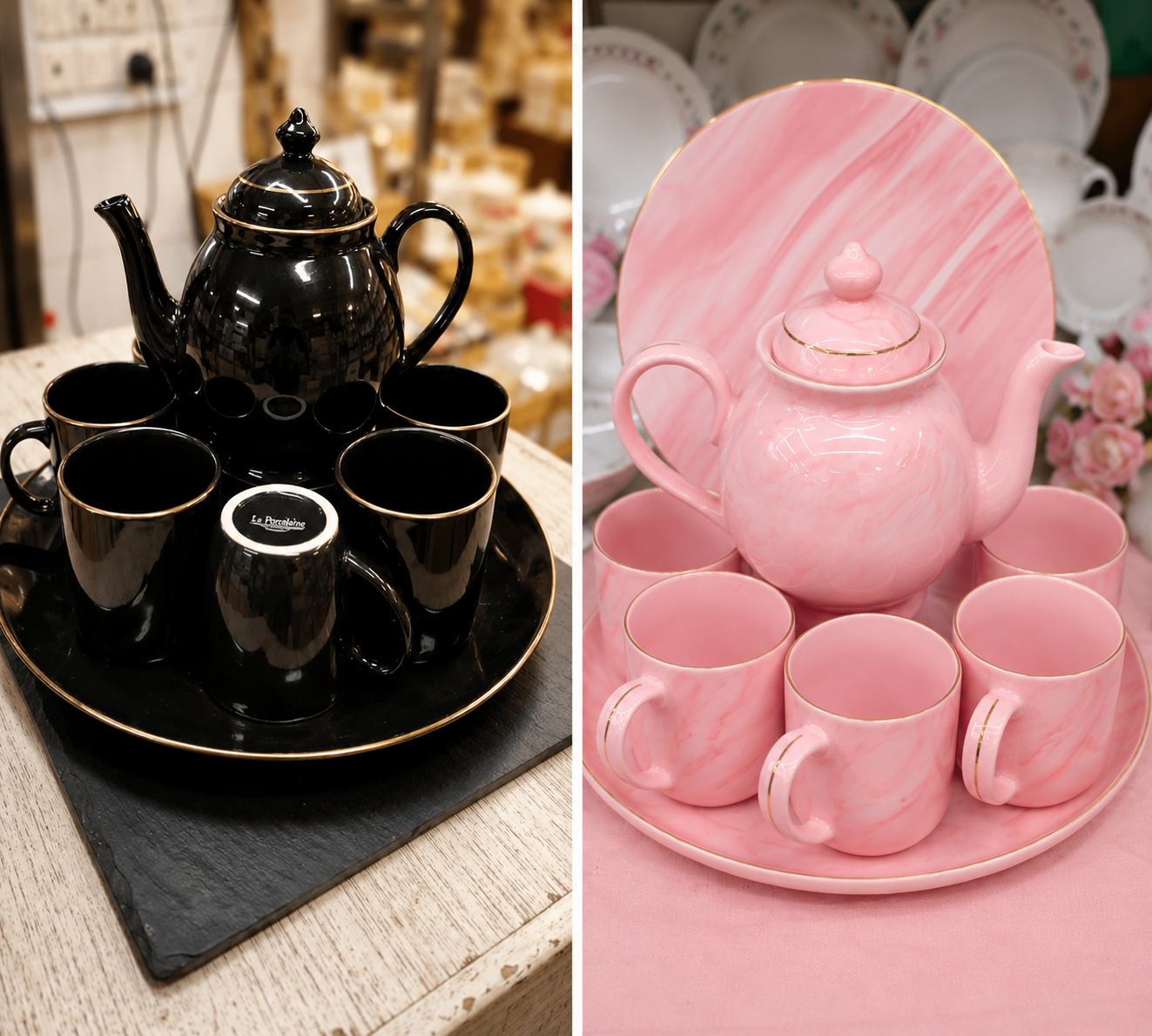 Premium Royal Siramik Tea SET -8 PEACES